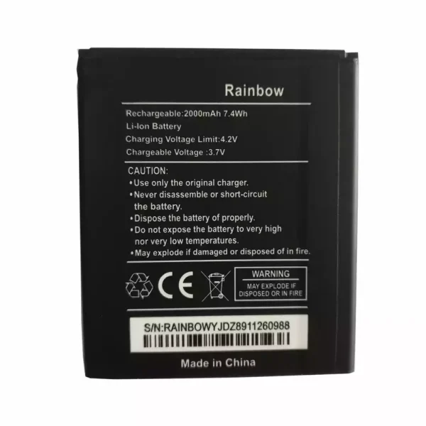 Batería telefono celular para Wiko Rainbow