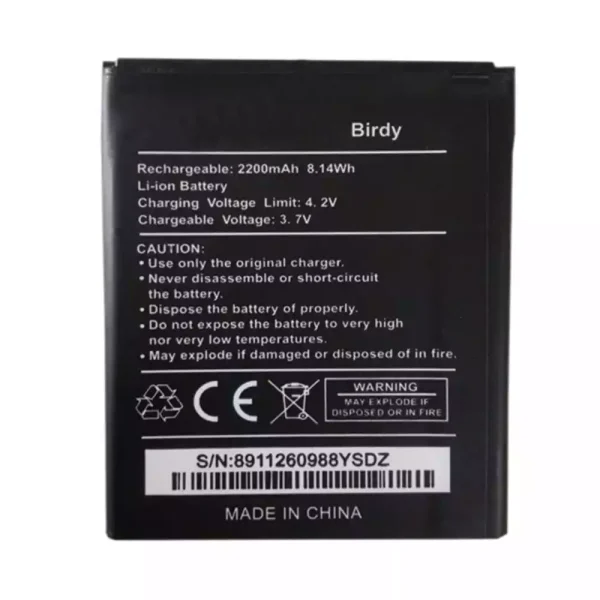 Batería telefono celular para Wiko Birdy