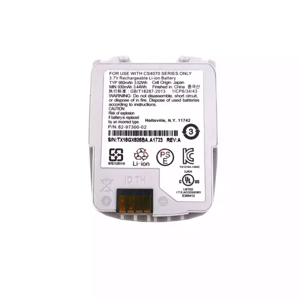 Batería nueva para Motorola Symbol CS4070,ZEBRA 82-97300,82-97300-02 - Imagen 3