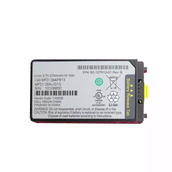 Batería nueva para Motorola 82-127912-01,MC3090R,MC3070,MC30X0,MC3100,MC3190_G,MC3190_R,MC3190_Z,MC31X0