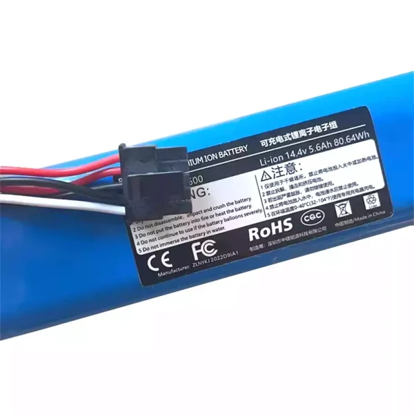 Robot Aspirador bateria para XiaoMi MIJIA Pro,2Pro,MJSTS1 (6800mAh) - Imagen 2