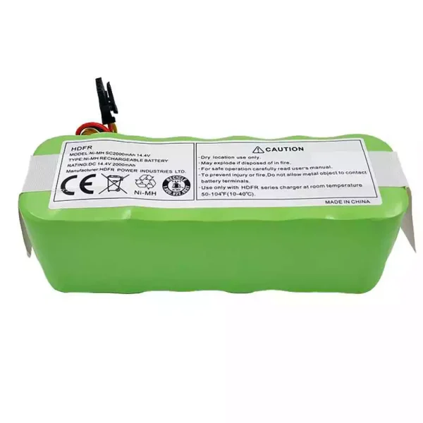 Robot Aspirador bateria para ECOVACS CR120 CR121 CR540,Dibea X500 X580 (2000mAh)