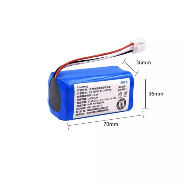 Fregadora Giratoria Eléctrico bateria para Uoni TUJ-MA960 TUJ-MA990 - Imagen 2