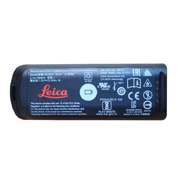 Batería nueva para Leica BLK2GO GEB821 879638