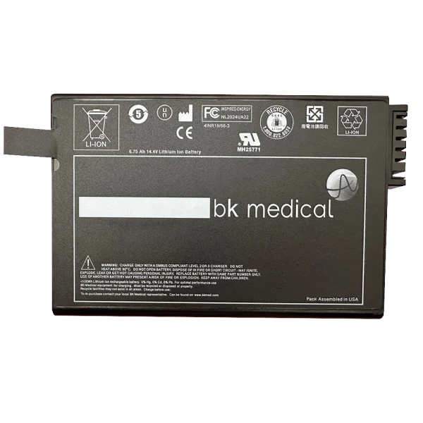 Batería nueva para BK medical UA1225 - Imagen 2