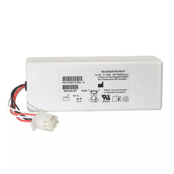 Batería nueva para PHILIPS RESPIRATEUR V60 V60S 88881344 1076374