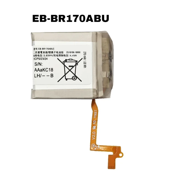 Bateria de repuesto EB-BR170ABU para Samsung Galaxy Buds Plus (EP-QR170,SM-R170)