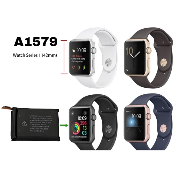 Bateria de repuesto A1579 para Apple Watch Series 1 (42mm) A1803 - Imagen 4