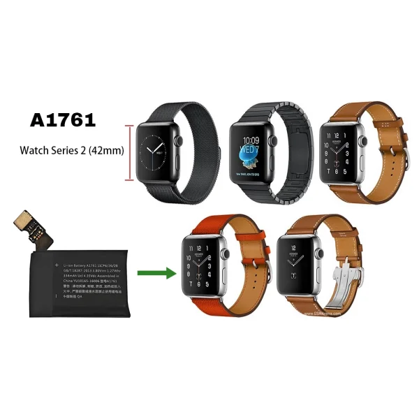 Bateria de repuesto A1761 para Apple Watch Series 2 (42mm) - Imagen 4