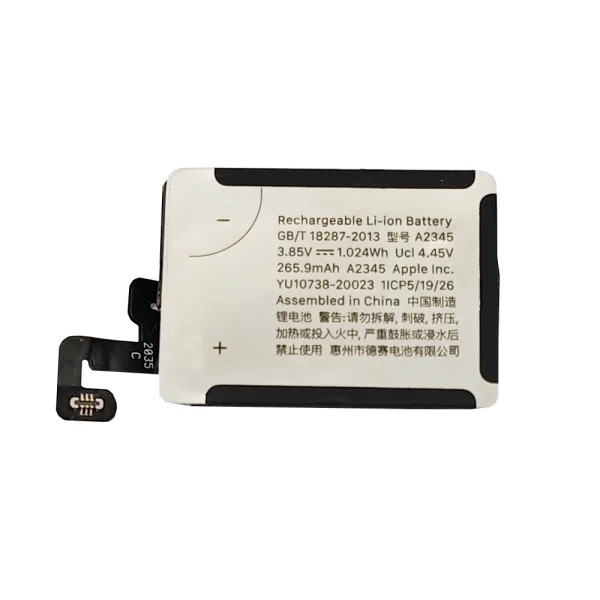 Bateria de repuesto A2345 para Apple Watch Series 6 (40mm)