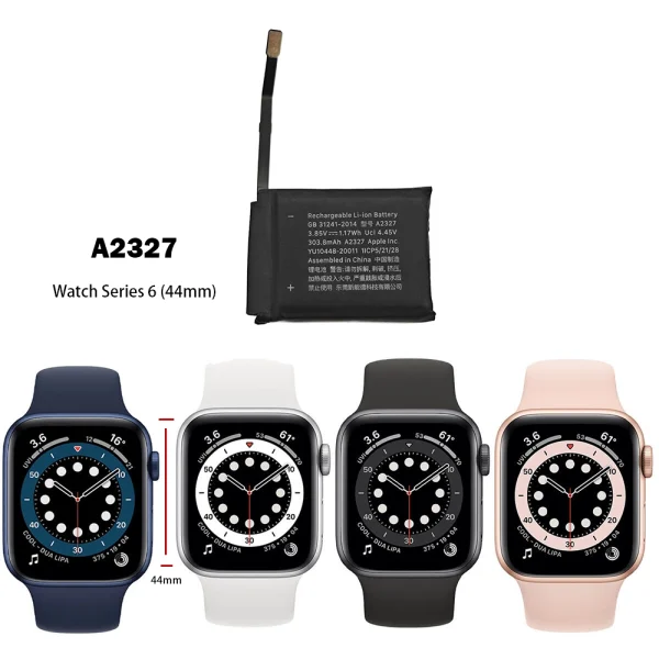 Bateria de repuesto A2327 para Apple Watch Series 6 (44mm) - Imagen 4