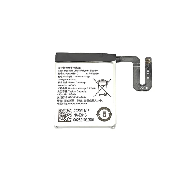 Bateria de repuesto XE910 para OPPO Watch 46mm