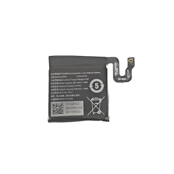 Bateria de repuesto XE906 para OPPO Watch 41mm OW19W2