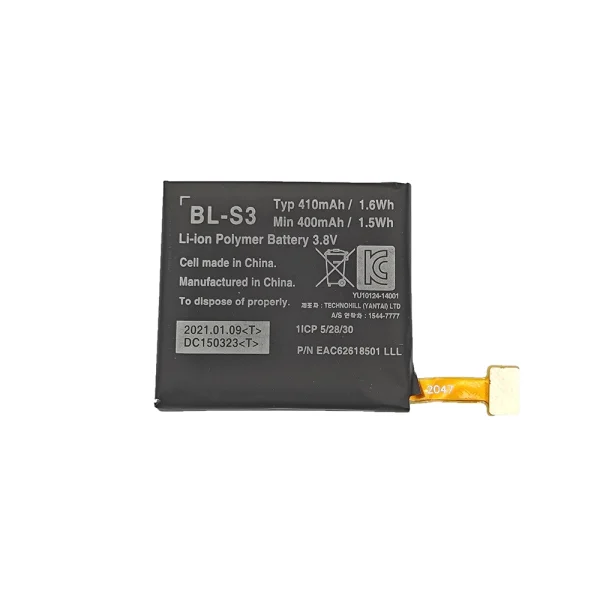 Bateria de repuesto BL-S3 para LG G Watch R W110,Urbane Watch W150