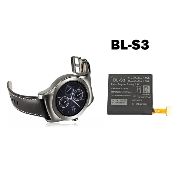 Bateria de repuesto BL-S3 para LG G Watch R W110,Urbane Watch W150 - Imagen 4