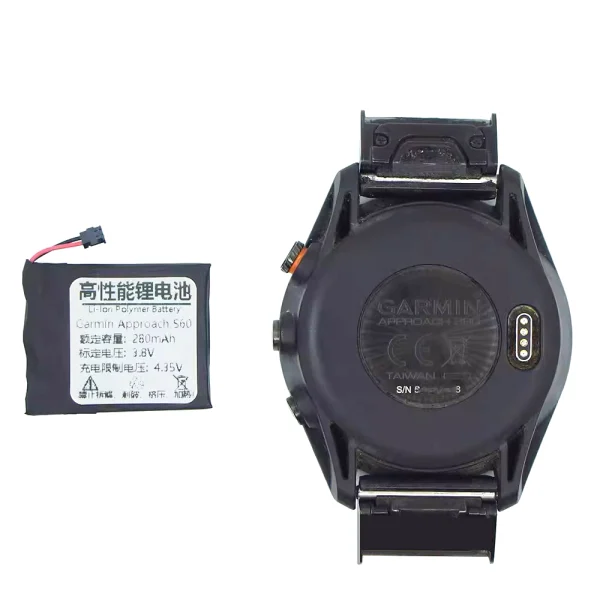 Bateria de repuesto para Garmin Approach S60 - Imagen 3