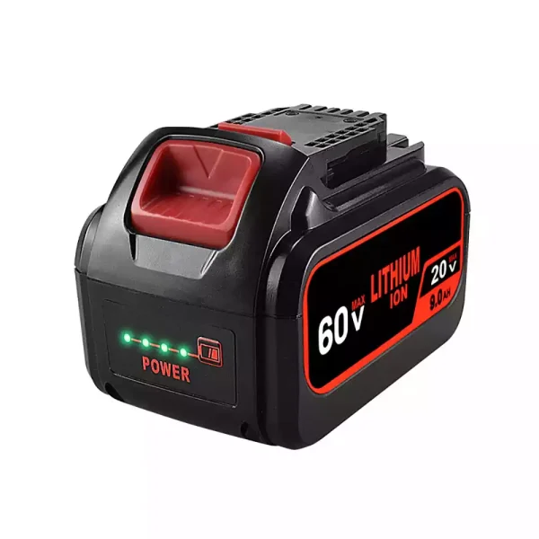 60V 9.0Ah Bateria de repuesto para DEWALT DCS578X2 DCBL772X1 DCK299D1T1 DCS578B DCS690X2 DCC2560T1 DCG414B