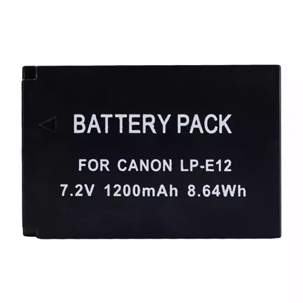 Bateria de repuesto para Canon LP-E12