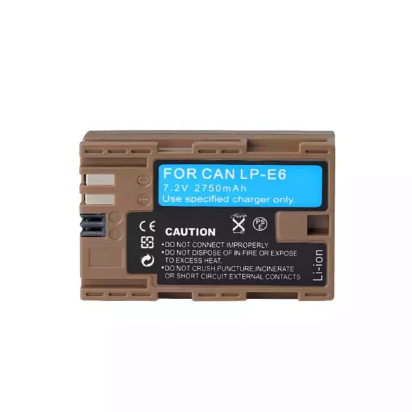 USB-C Type C Input Bateria de repuesto para Canon LP-E6