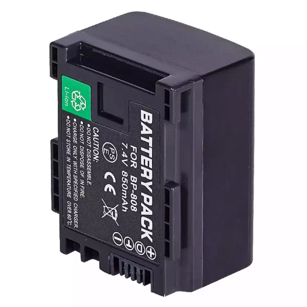 Bateria de repuesto para Canon BP-807 BP-808 BP-809 - Imagen 3