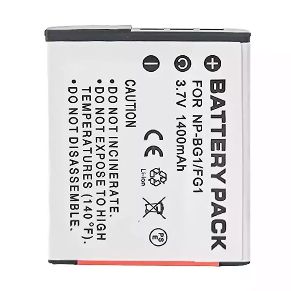 Bateria de repuesto para SONY NP-BG1,NP-FG1