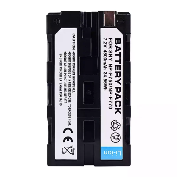 Bateria de repuesto para SONY NP-F770 NP-F730 NP-F750 NP-F760 - Imagen 4