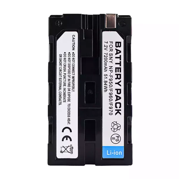 Bateria de repuesto para SONY NP-F970 NP-F950 NP-F960 NP-F975 - Imagen 4