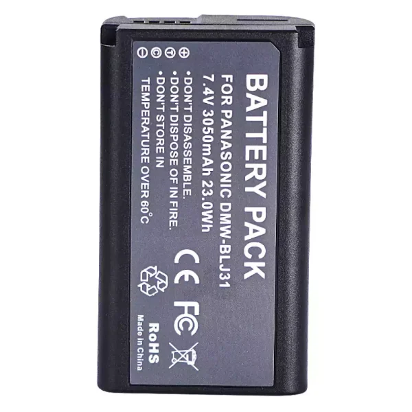 Bateria de repuesto para PANASONIC Lumix DC-S1 Lumix DC-S1H Lumix DC-S1R - Imagen 2