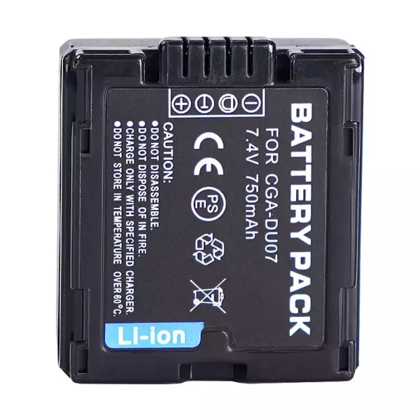 Bateria de repuesto para PANASONIC VDR-M30 VDR-M50 VDR-M53 VDR-M55 VDR-M70 VDR-M75 VDR-M95 - Imagen 2