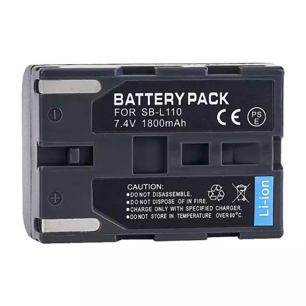 Bateria de repuesto para Samsung VM-C5000 VM-B710