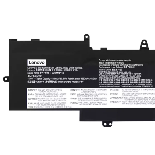 Portátil bateria nueva para LENOVO L21M4PH4 L21C4PH4 L21D4PH4 - Imagen 3
