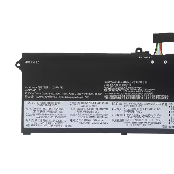 Portátil bateria nueva para LENOVO L21C4PD8 L21D4PD8 L21L4PD8 L21M4PD8 - Imagen 3