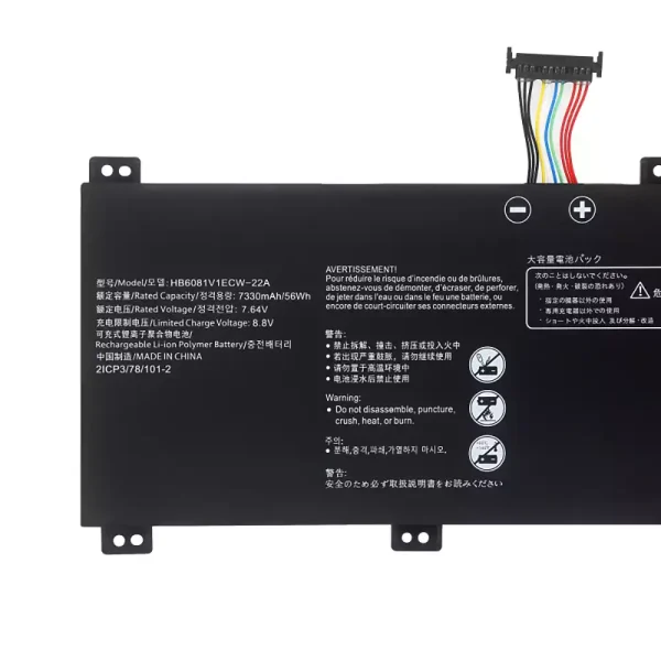 Portátil bateria nueva para HUAWEI HB6081V1ECW-22A - Imagen 3