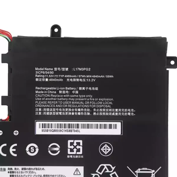 Portátil bateria nueva para LENOVO L17M3PG2 L17L3PG2 - Imagen 3