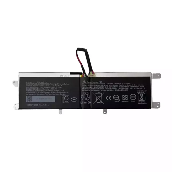 Portátil bateria nueva para PT3473125-2S