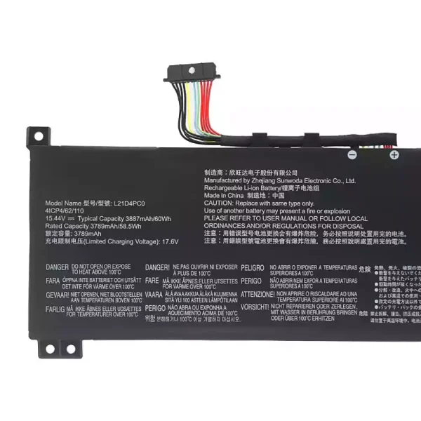 Portátil bateria nueva para Lenovo L21M4PC0 L21C4PC0 - Imagen 3