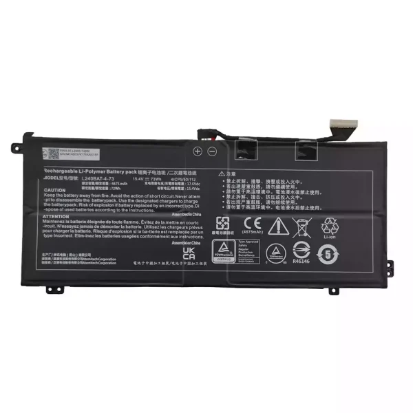 Portátil bateria nueva para L240BAT-4-73