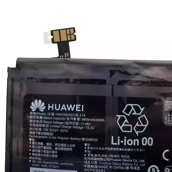 Portátil bateria nueva para HUAWEI HB4588I6ECW-31A - Imagen 3