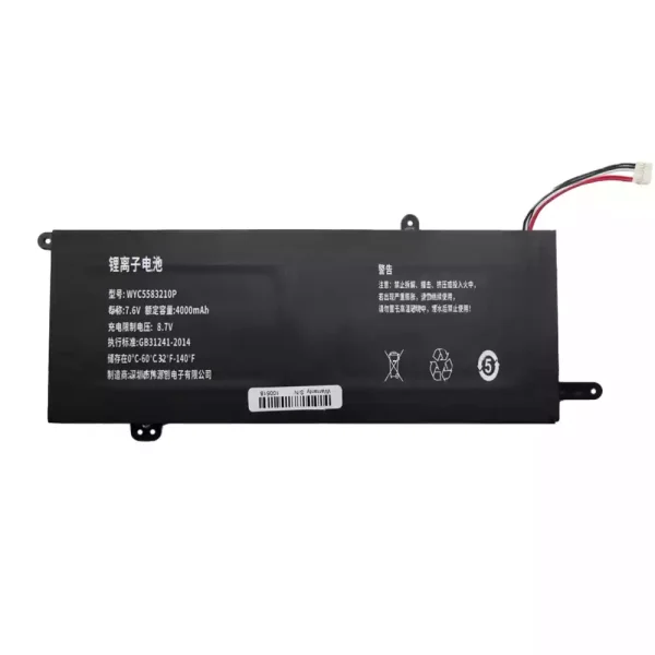 Portátil bateria nueva para WYC5583210P