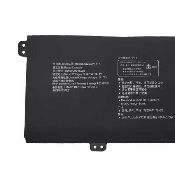 Portátil bateria nueva para HUAWEI HB6683Q2EEW-41A HB6683Q2EEW-41C - Imagen 3