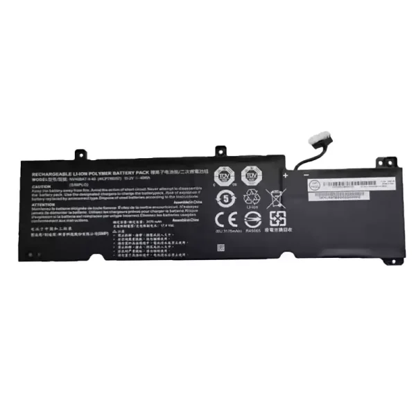 Portátil bateria nueva para CLEVO NV40BAT-4-53
