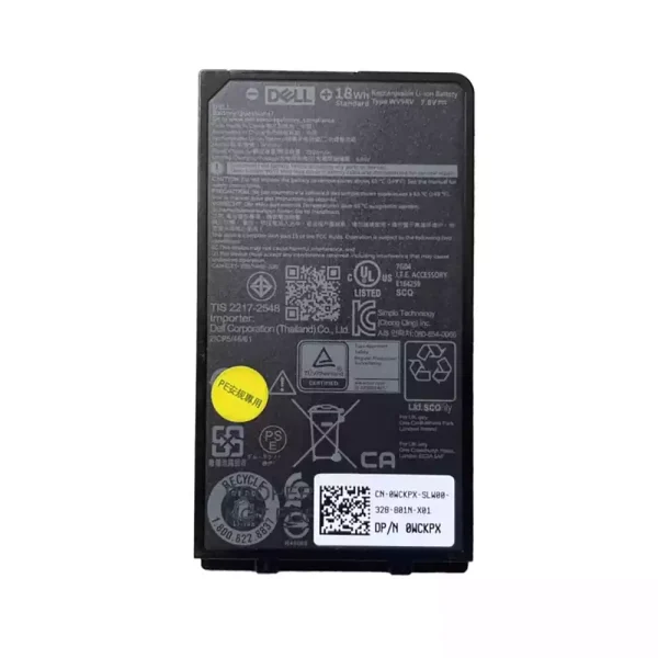 Portátil bateria nueva para DELL WV9RV WCKPX