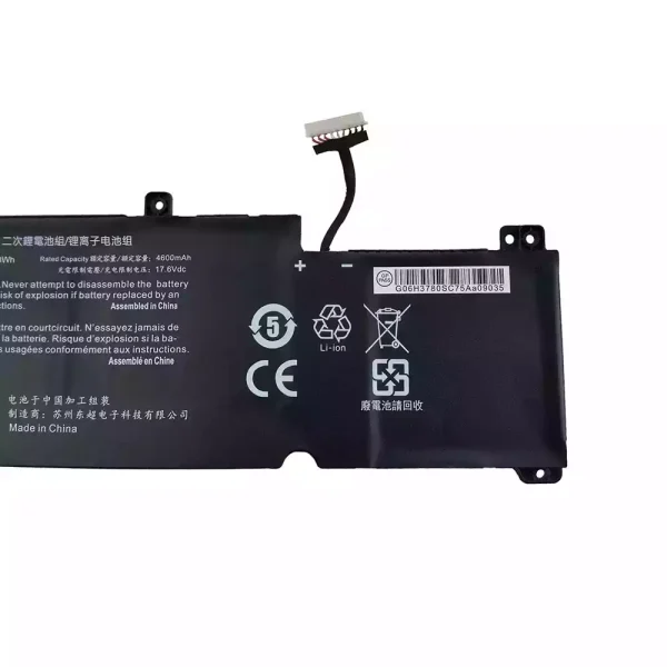 Portátil bateria nueva para NV40BAT-4-73 6-87-NV4RS-74M00 - Imagen 3