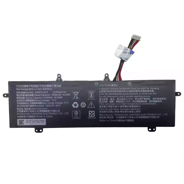Portátil bateria nueva para 5264C0-2S1P,Haier Leadpie M1 GREAT Ditecma