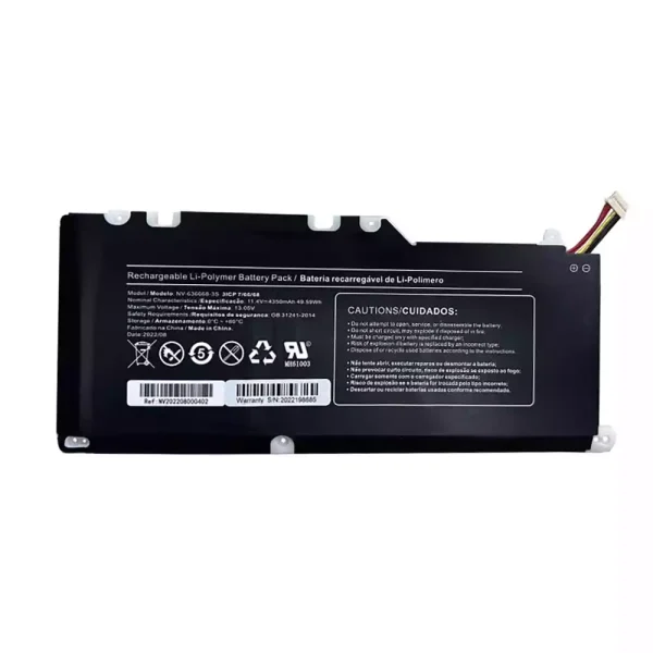 Portátil bateria nueva para POSITIVO NV-636668-3S
