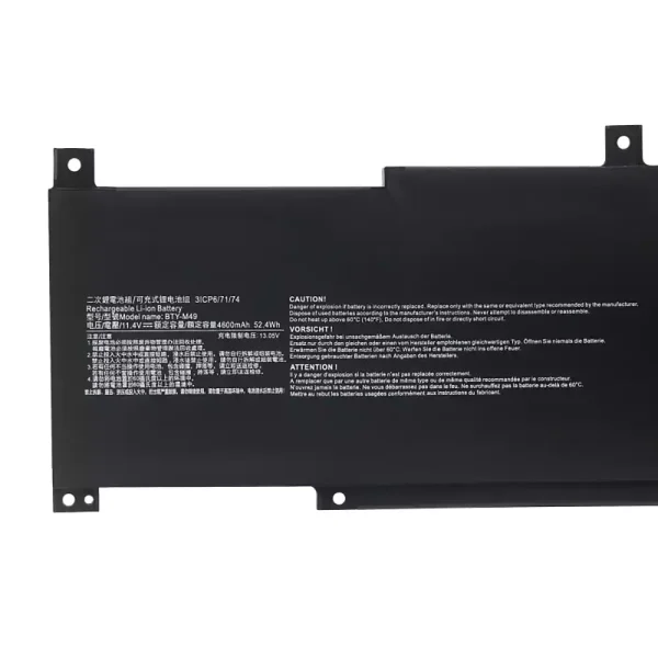 Portátil bateria nueva para MSI BTY-M49 - Imagen 3