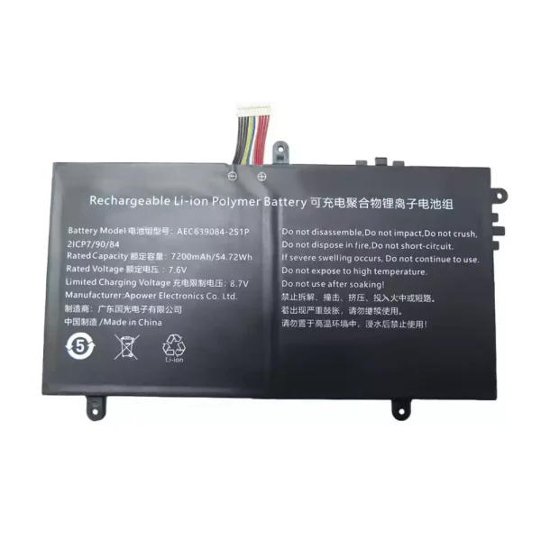 Portátil bateria nueva para AEC639084-2S1P