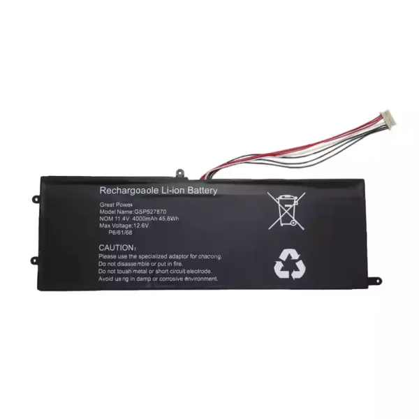 Portátil bateria nueva para GSP527870 556575P-3S 5583240P U527278PV-3S