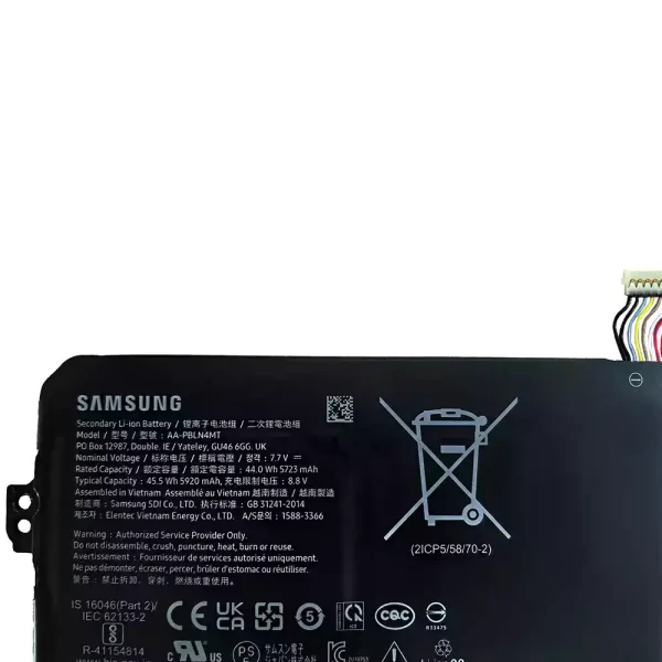 Portátil bateria nueva para Samsung AA-PBLN4MT AA-PBQN4TR - Imagen 3