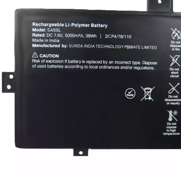 Portátil bateria nueva para SA50L - Imagen 2